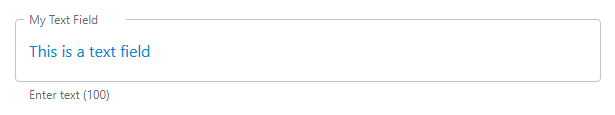WP Data Access - Text Field