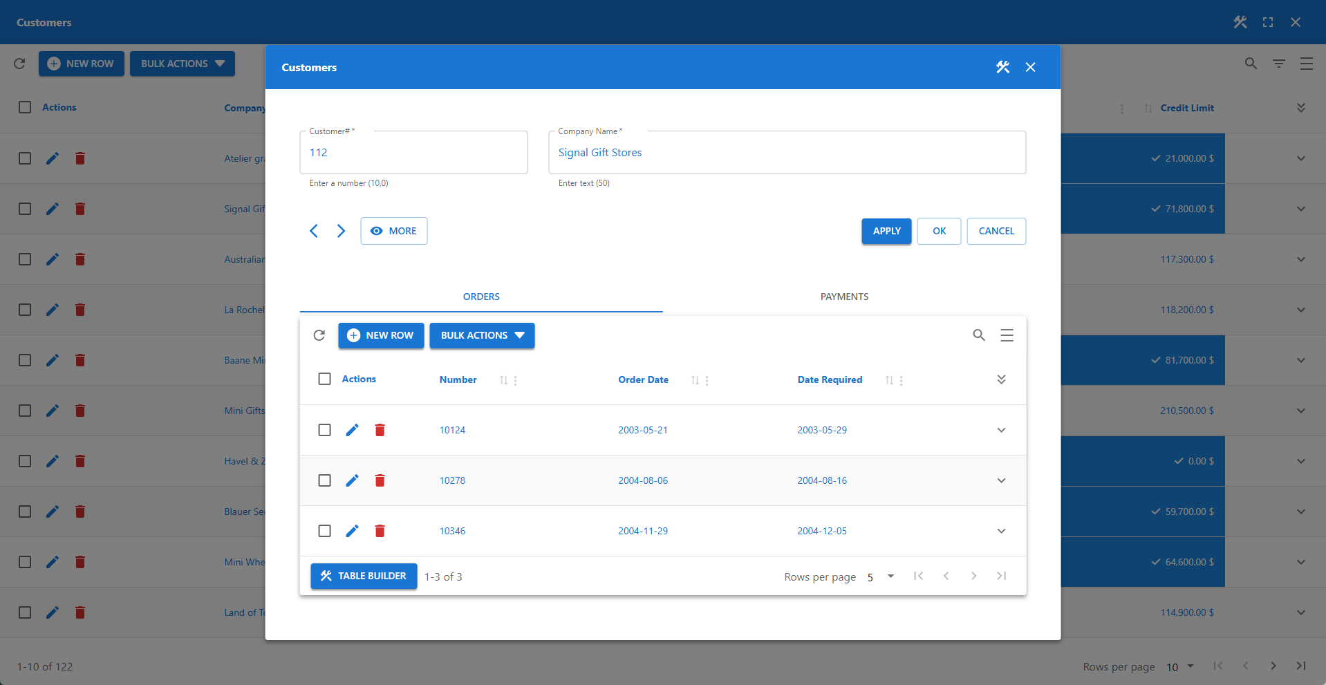 WP Data Access - PDF - Grid Table Format