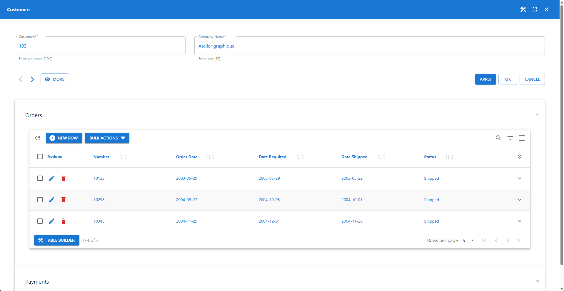 WP Data Access - Accordion