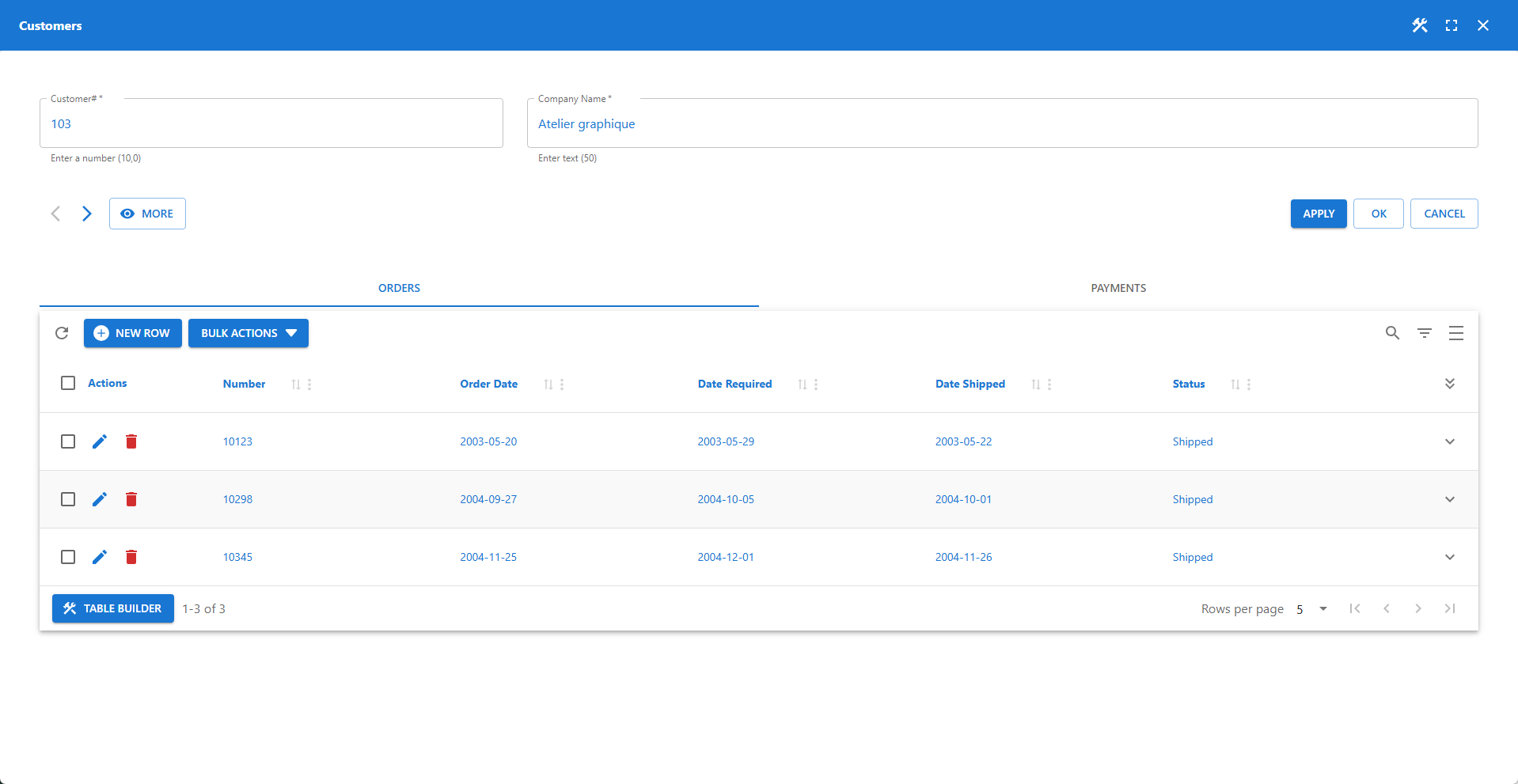 WP Data Access - Tabs